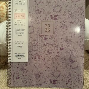 Rachel Parcell Lavender Floral Planning Calendar 25/26